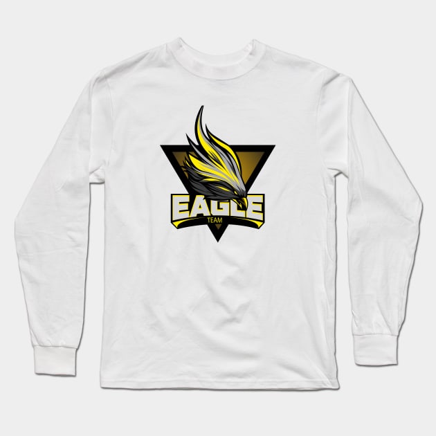 Eagle Team Long Sleeve T-Shirt by Marioma